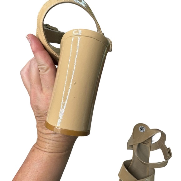 Jeffrey Campbell Amma Platform Slingback Sandal, size 9.5, NWOB, NUDE - Picture 7 of 15